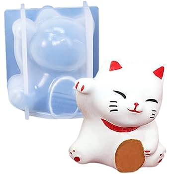 Amazon.co.jp: 【Ever garden】 猫 招き猫 ネコ 動物 シリコン